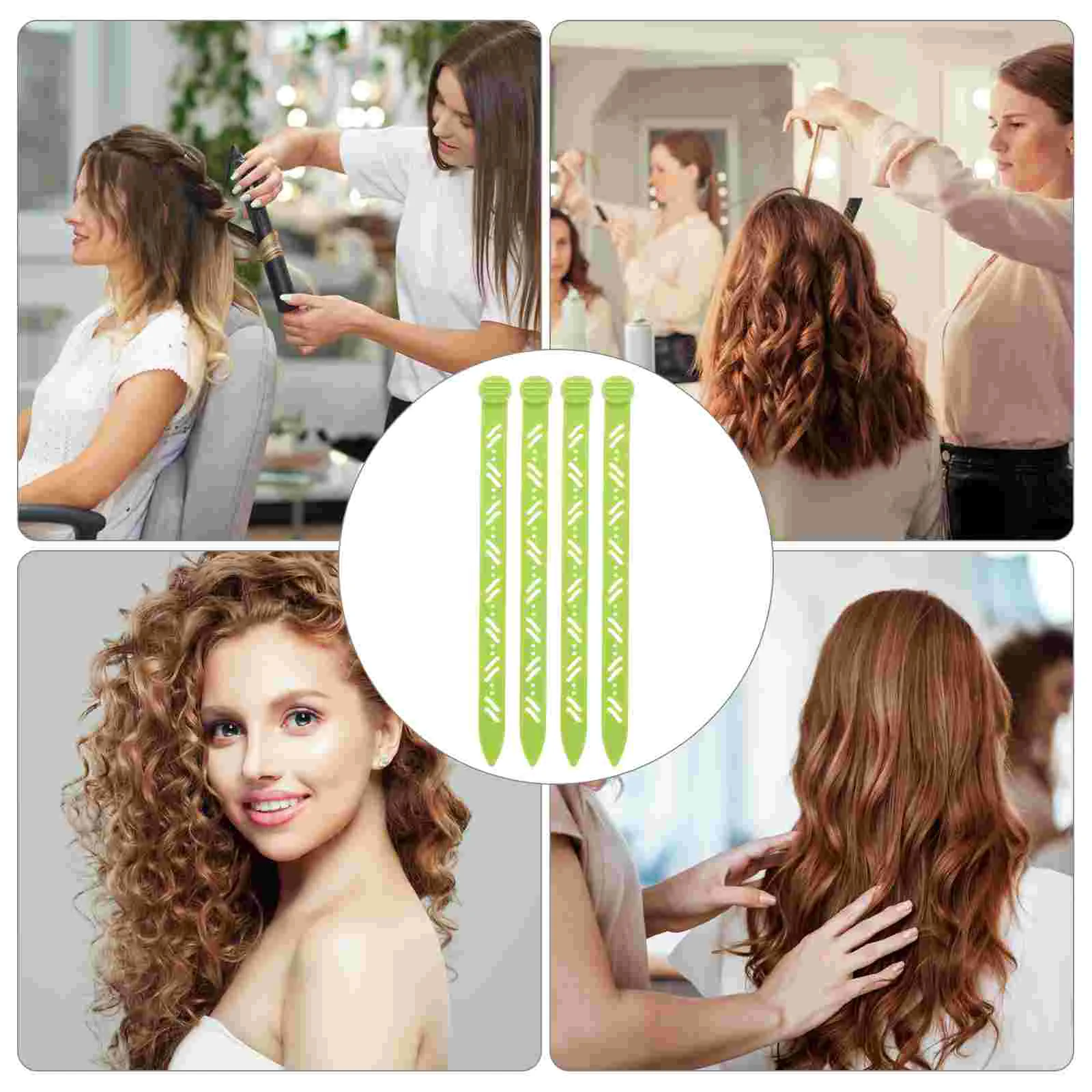

Fluffy Hair Rollers Hair Root Perm Bars Curlers Hair Curling Clips For Salon Rod Hair Root Hair Curling Roller Random Color