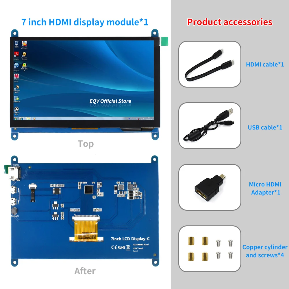 Pannello LCD EDT TFT 5,7 Pollici ET0570B6DM6 – Garanzia 1 Anno (Grado A+, Usato Come Nuovo)