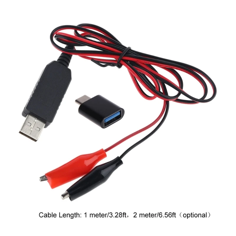 TypeC USB 4.5V AA AAA 배터리 제거기 더미 배터리 전원 케이블 896C