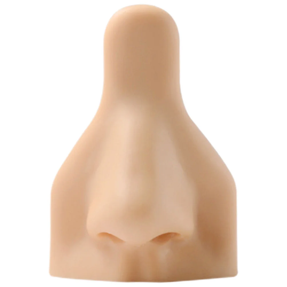 

Silicone Prosthetic Nose Models Body Part Flexible Simulation Fake Face Silica Gel Piercing Training Practice
