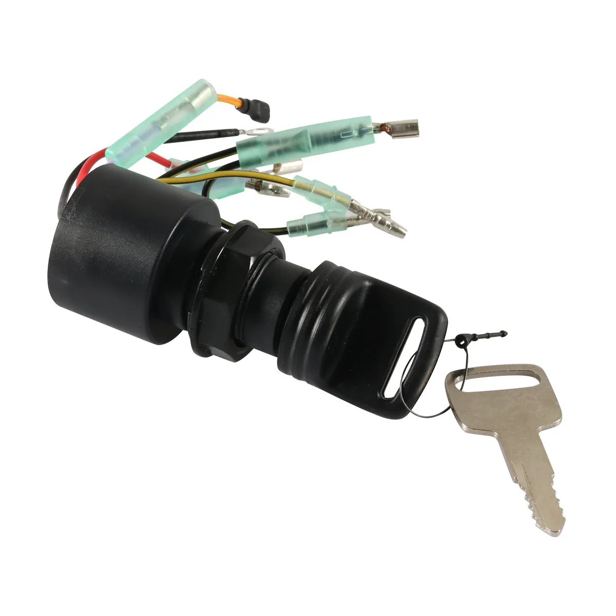 Ignition Switch Key Assembly 3 Position Off-run-start Replacement For Mercury Ou