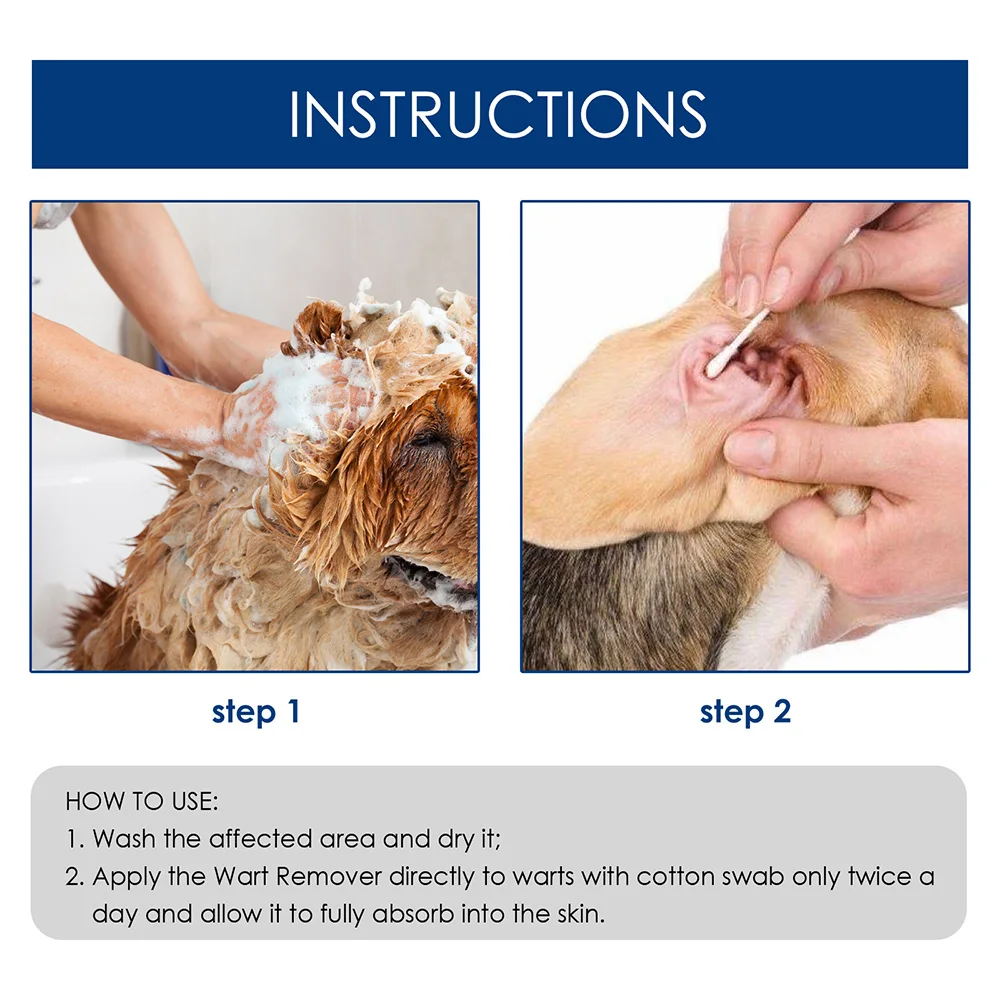 Dog Wart Remover Rapidly Eliminates Remover for Common Dog Warts