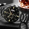 Luxury Fashion Watches Men Stainless Steel Quartz Wrist Watch for Man New Business Casual Watch Часы Мужские Relojes Para Hombre 3