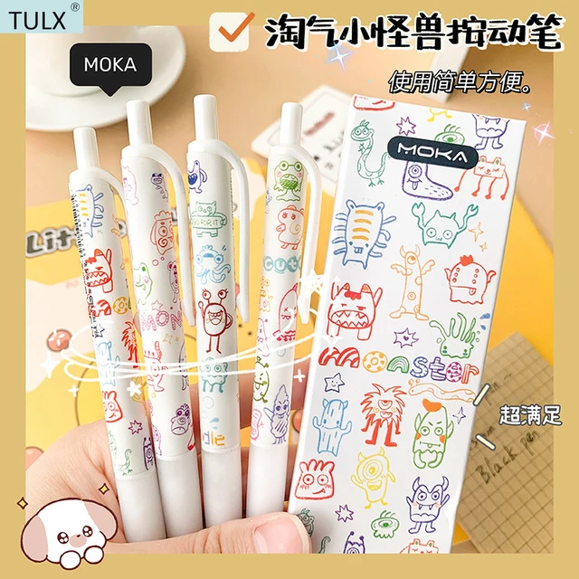 TULX kawaii cute things gel pen set art supplies kawaii pens cute pen pen  set stationery supplies - AliExpress