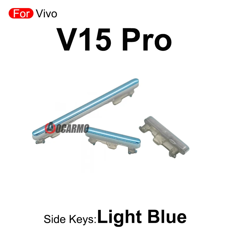 전원 켜기 끄기 볼륨 사이드 키 버튼 교체 수리 부품, Vivo V15/V15 Pro