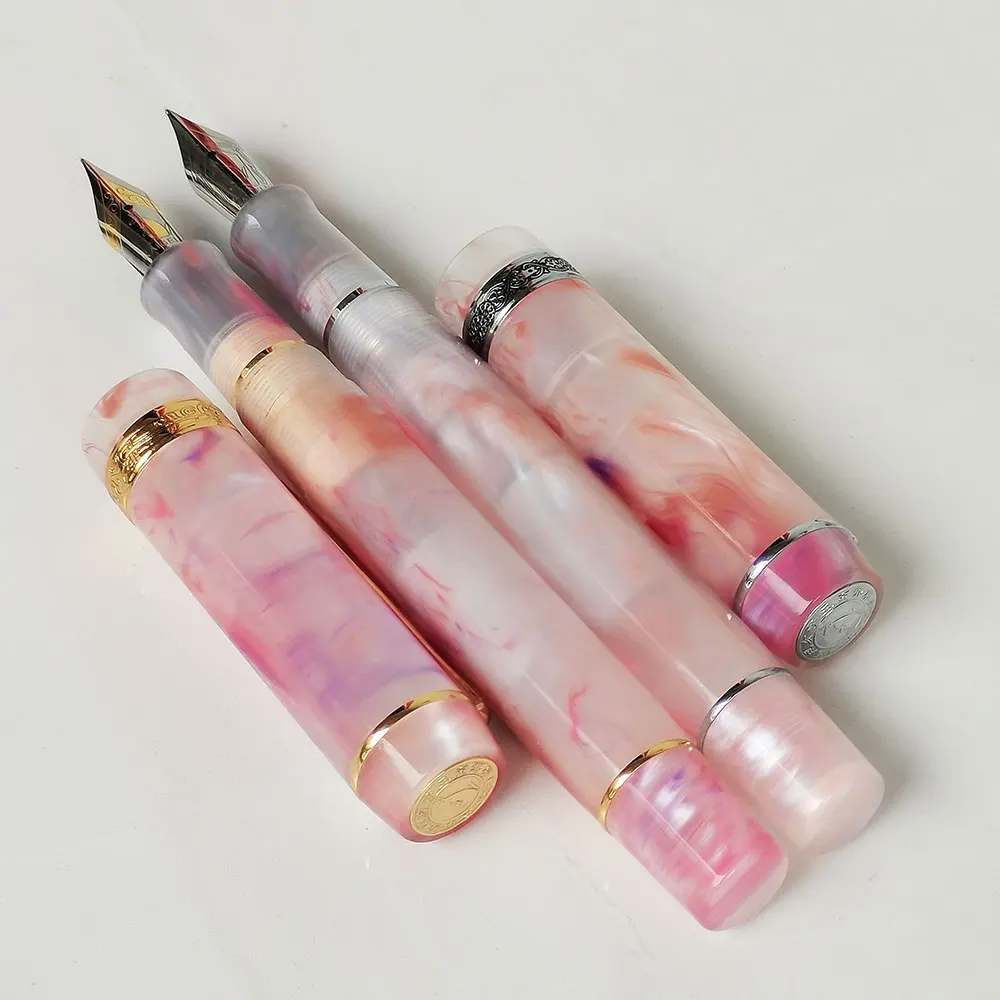 New Color KAIGELU 316 Fountain Pen EF F Nib Beautiful Cherry