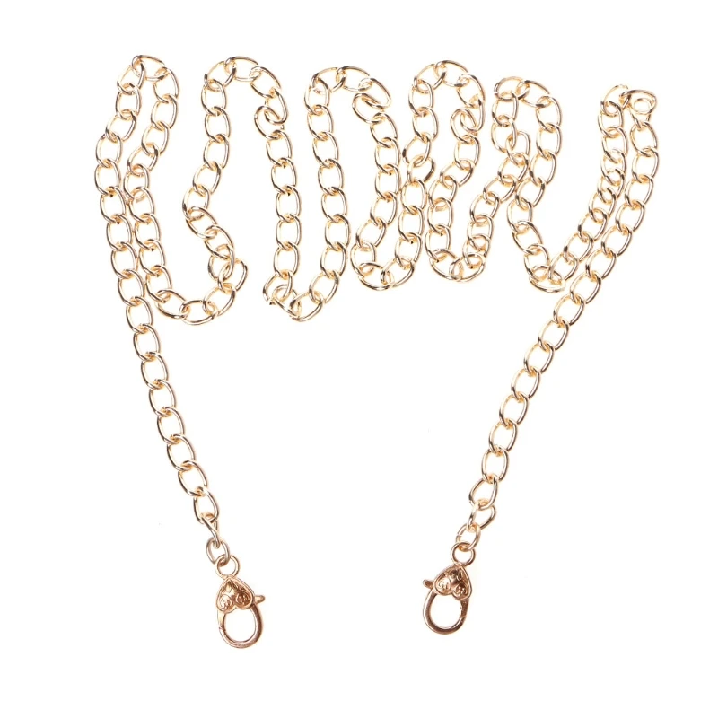 

Metal Purse Chain Strap Handle Shoulder Crossbody Bag Handbag Replacement 120cm