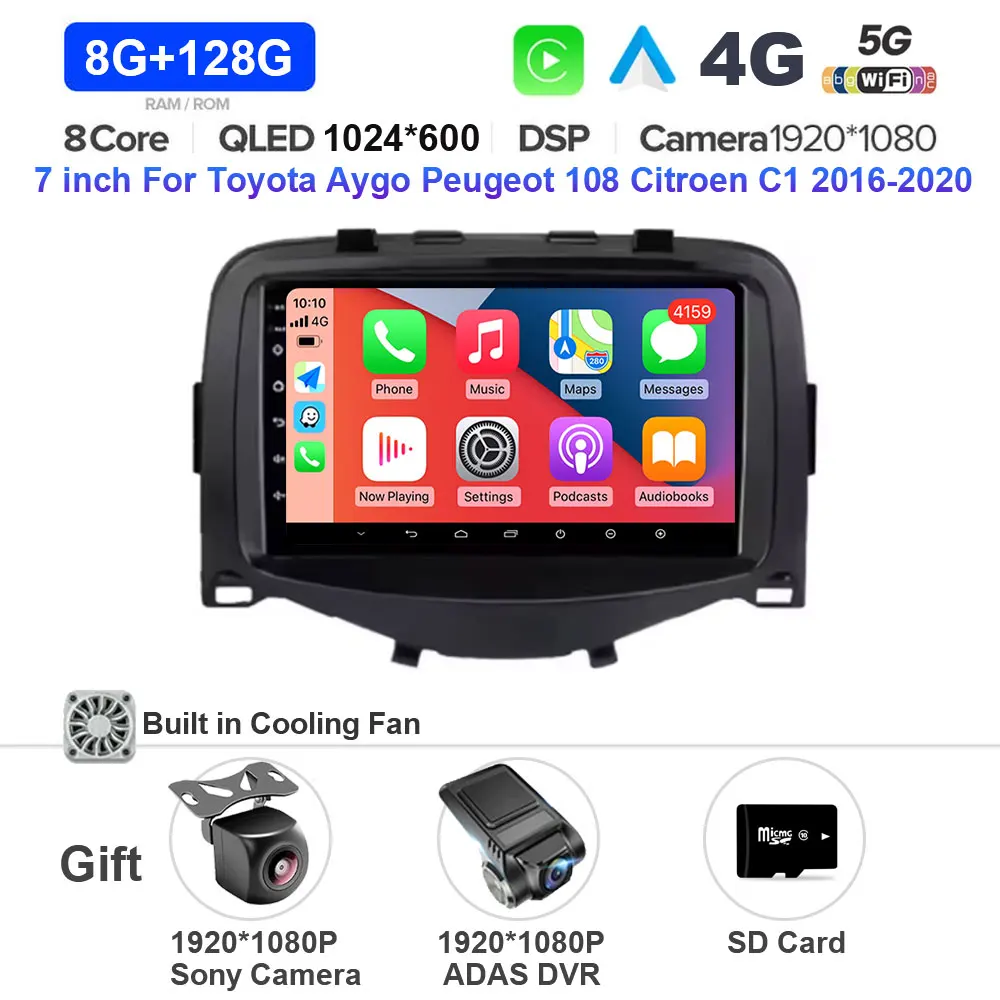 8G-128G CAM DVR