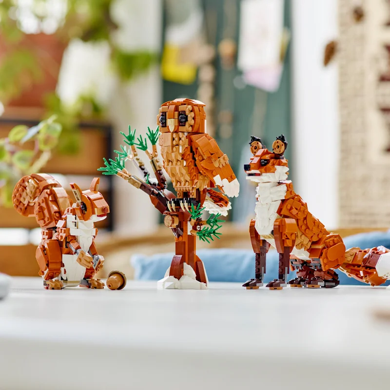 LEGO CREATOR 31154 Forest Animal Red Fox Puzzle Block Toys