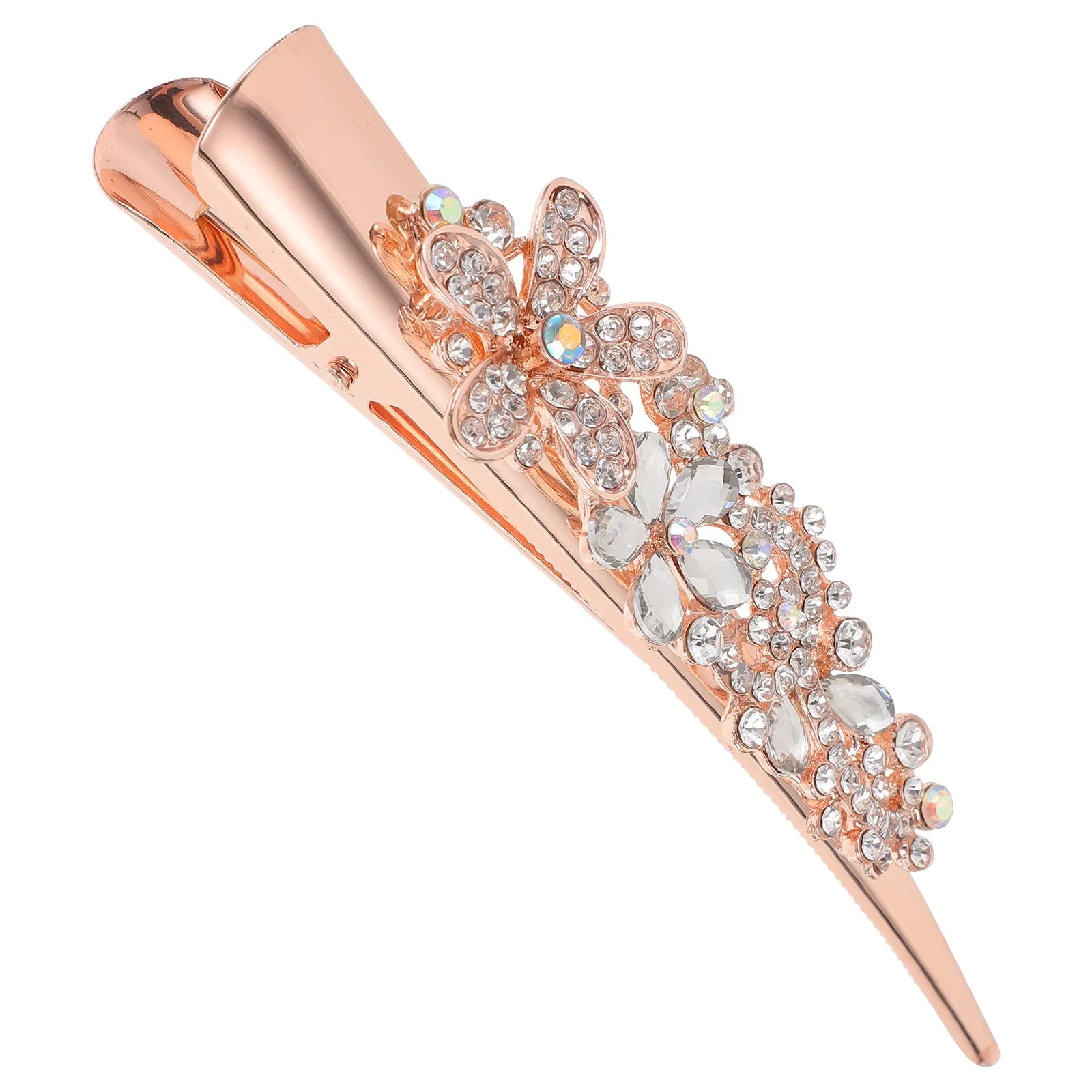 

Horn Clip Girls Hair Accessories Large Clips for Hairpin Retro Metal Women Miss
