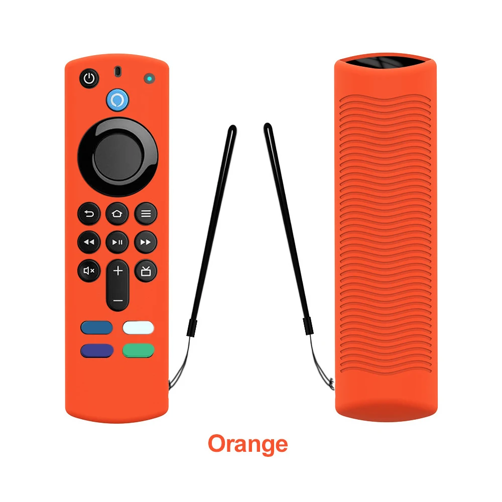 Silicone Case Protective Cover For Fire TV Stick 4K MAX/ 3rd Gen /4K Remote Control Anti-drop Dustproof Case Shell silicone remote case,silicone remote cover,silicone remote sleeve,remote controller cover,silicone case protector