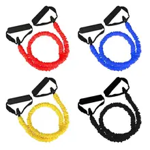  Resistance Band Elastic Tube Yoga Pull Rope Home Fitness Strength Training Cord 
