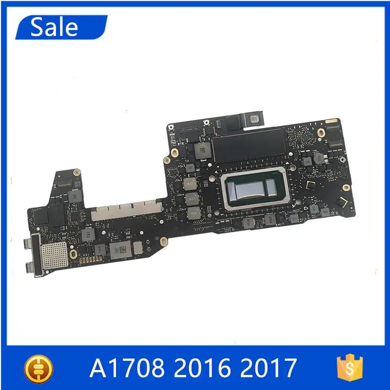 Top Tested A1708 Laptop Motherboard 820-00875-A for MacBook Pro 13 Logic Board i7 2.3GHz 8GB/16GB 820-00840-A 2017 i5
