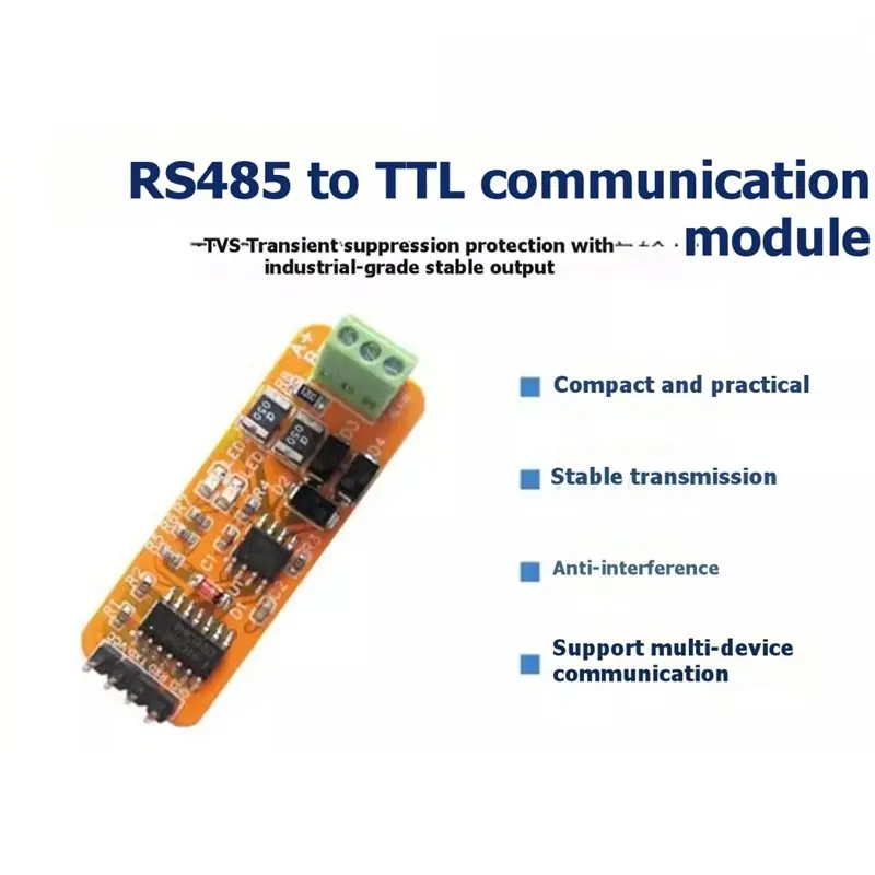 A99E-RS485-TTL 통신 모듈 상호 변환 어댑터 간섭 방지 직렬 포트 연결을 위한 안정적인 출력