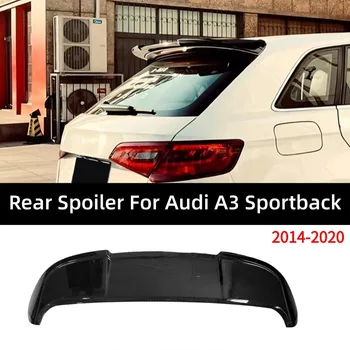 Spoiler posteriore per bagagliaio, deflettore aria, accessori tuning per Audi A3 8V S3 Hatchback 2014-2020, nero lucido