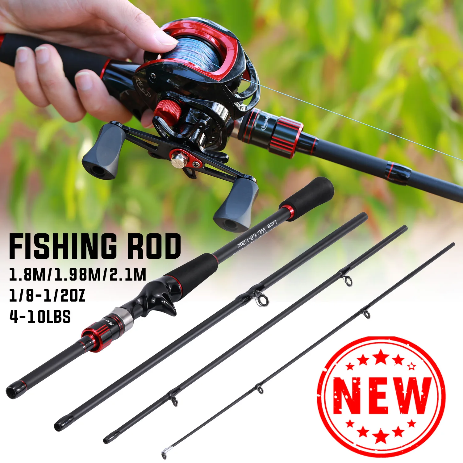 釣り竿 釣り竿 カーボンファイバー 伸縮式釣りポール 超軽量 2色 釣り用タックル 1.8/2.1/2.4/2.7M 伸縮式釣りポー 伸縮スピニング 釣り竿/6セクションカーボンファイバーポータブルトラベルロッド鯉釣りタックル。 伸縮式釣竿スピニングカーボンファイバー 3.0 メートル ... 釣り竿 カーボンファイバー釣りロッド2.1〜3.6m伸縮釣りコンボポータブルロッドと5.2：1ギア比釣りリール釣りタックル 伸縮釣り