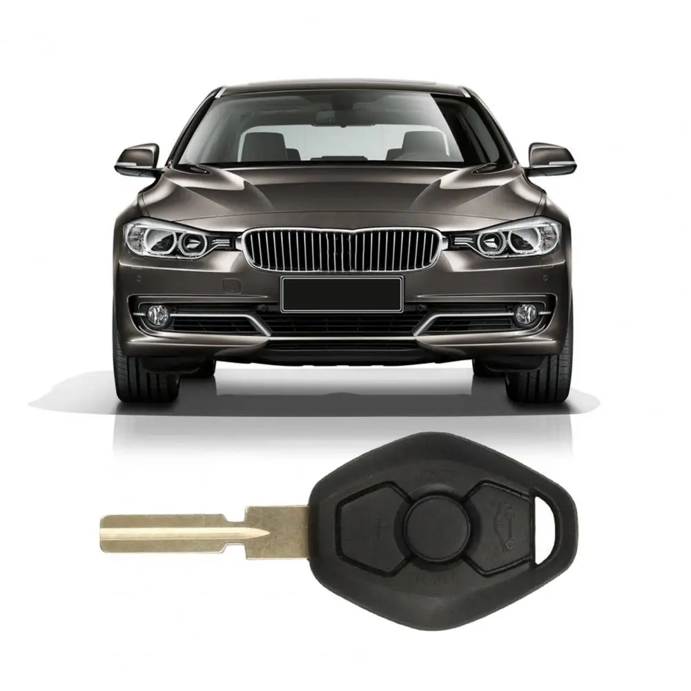 Key Cover 3 Button Replacement Abs Remote Key Case Fob For Bmw 3 5 7 X3 X5 Z4 E38 E39 E46 Car Interior Accessories
