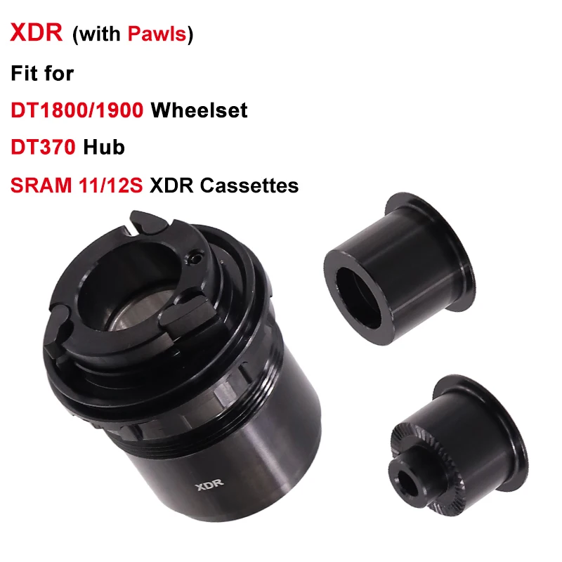 Corps De Moyeu Libre De Vélo, Système De Cliquet De Vélo De Montagne En Alliage D'aluminium De 12 Mm à 11 Vitesses, Remplacement Du Corps De Roue Libre De Cassette De Vélo