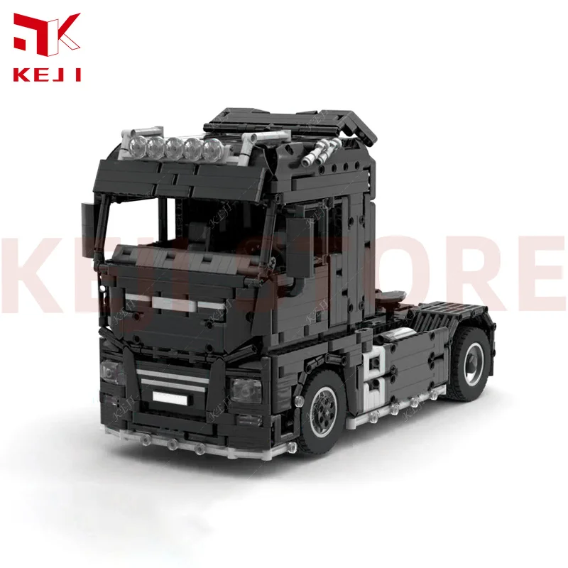 Фото Детский конструктор KEJI MOC-55491 1:17 MAN TGX RC №3