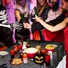1 pcs of Halloween lace tablecloth spider web skull pattern rectangular shape for party decoration haunted house pumpkin design 4