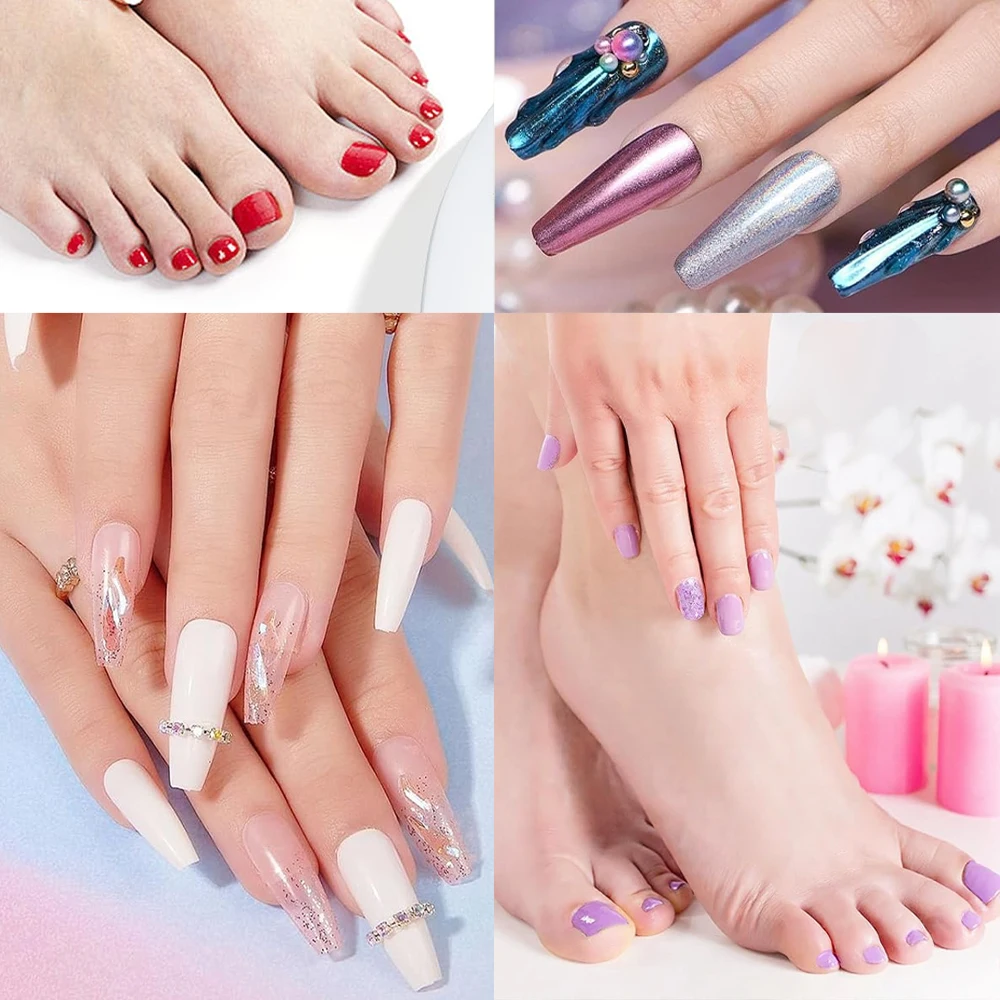 Handheld Light for Gel Nails, Portable Rechargeable LED Nail Dryer with Timer for Fast Curing & DIY Manicure Art, Home Salon Use