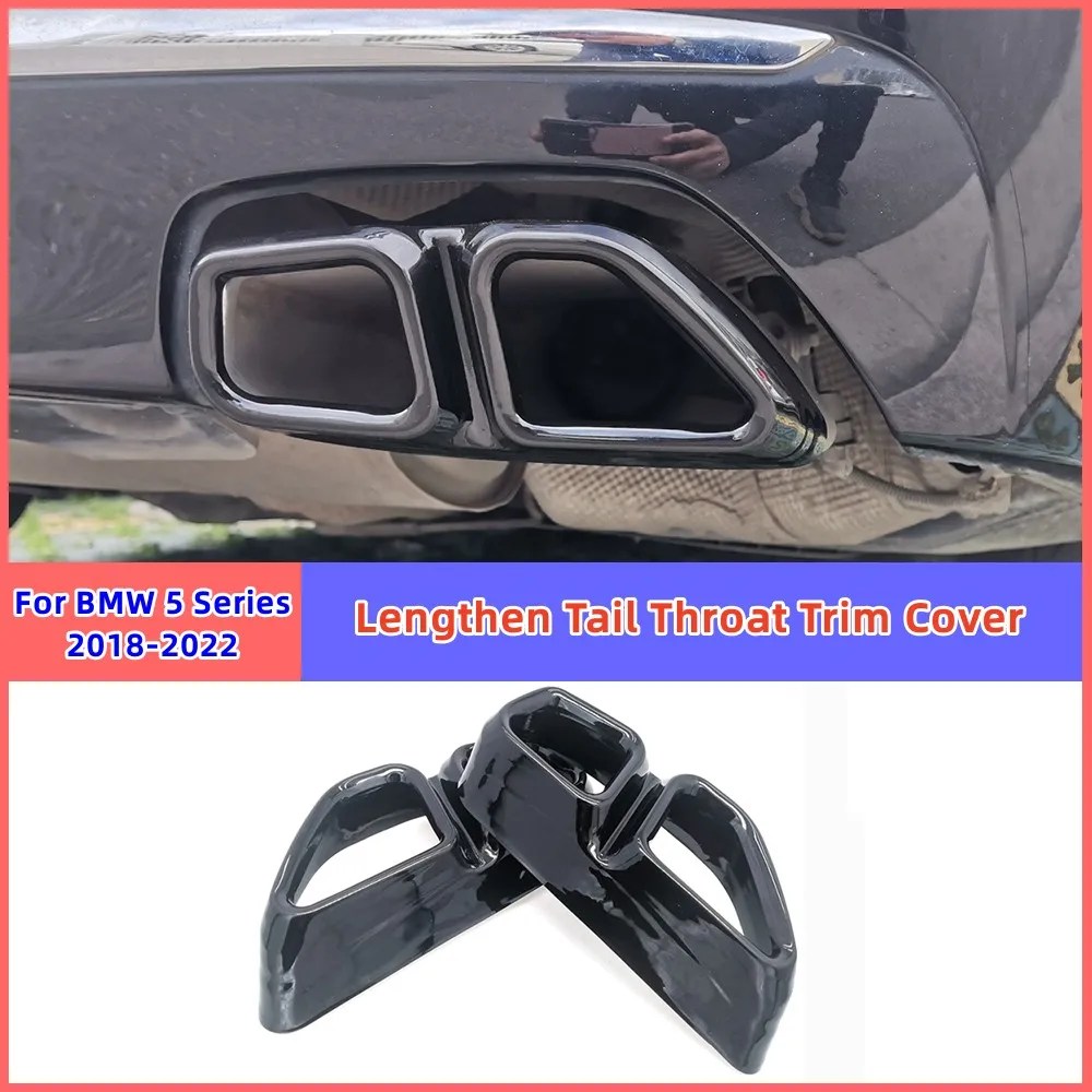 Embout D'échappement Chromé Aramox - Pour Mercedes Classe A/B/C/E/GLC/CLS (W177, W247, W205, Etc.) - Brillant, ABS, Clips De Fixation