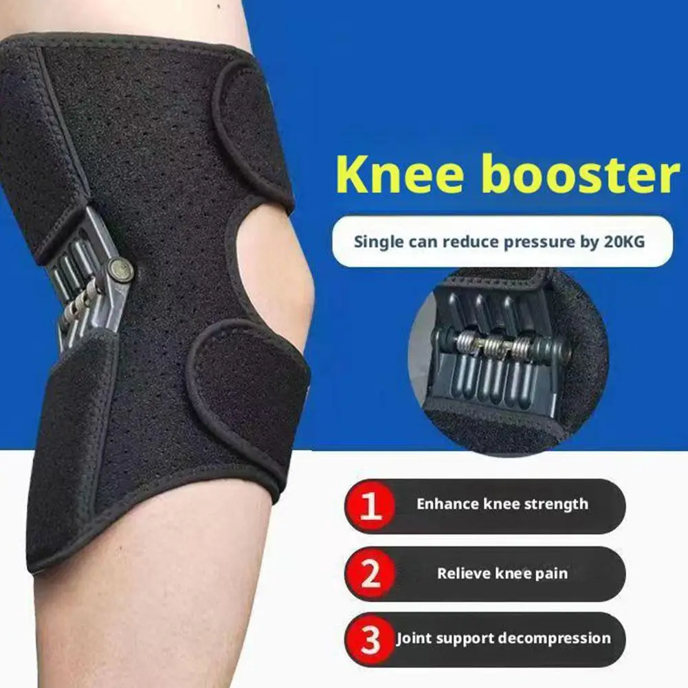 1PC Adjustable Support Knee Pads Sports Knee Pads Knee Assistive Device Knee Protection Spring Stabilizer Joint Health Care 1