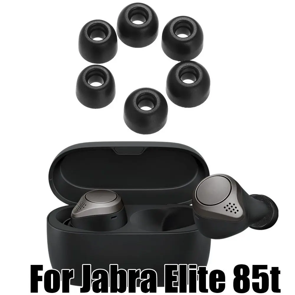 3 Paia Di Memoria A Rimbalzo Lento Auricolari Auricolari Copertura Con Custodia Auricolare Per Jabra Elite 85T Bluetooth Auricolari Accessori