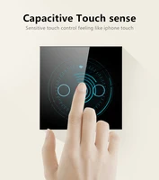 Tuya Smart Wifi Wall Touch Switch No Neutral Wire Required Wireless Remote Control EU Switch 1-4Gang for Alexa Google Home Alice - Image 3