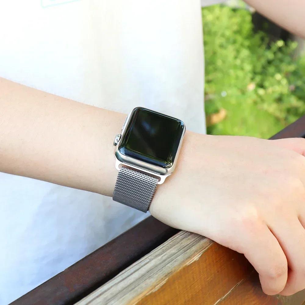 Milanese Loop Metal Wristband Bracelet