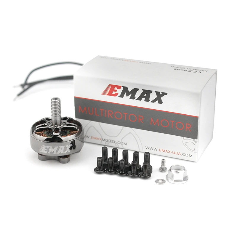 EMAX ECOII 2807 6S 1300KV 5S 1500KV 4S 1700KV Brushless Motor for RC FPV Racing Drone RC Quadcopter Parts DIY Accessories