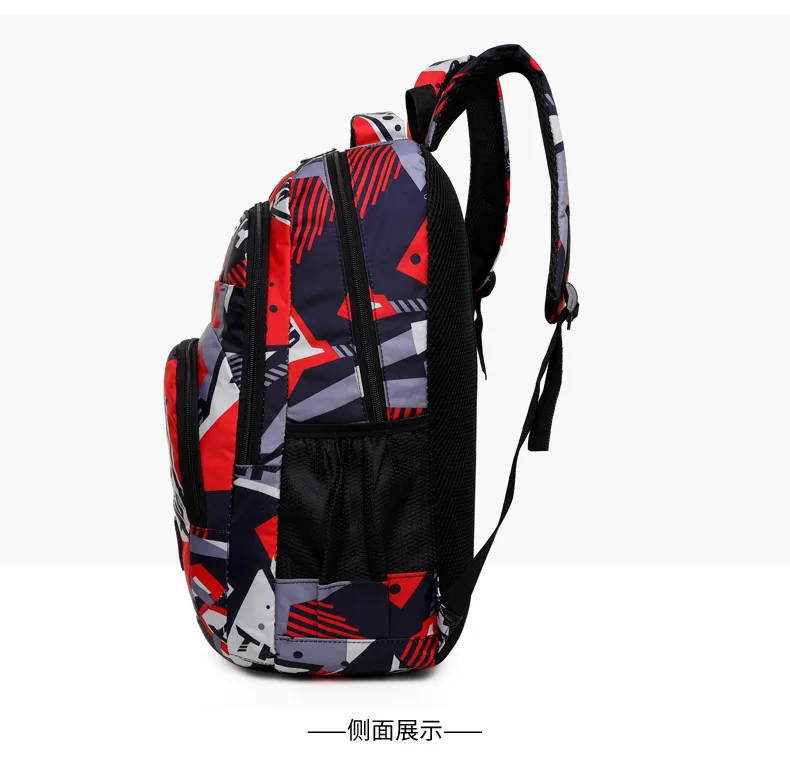 Neue Rucksack männer Große Kapazität Casual Sport Schule Tasche Mode Einfache Student Rucksack Reise Verdicken Doppel Schulter Taschen – Detail 16