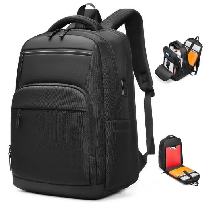 

Man Backpack For Outdoor 17 Inch Computer Bag Backpack Oxford Cloth Waterproof Backpack Men's Bag Men's Shoulder Bag For Travel