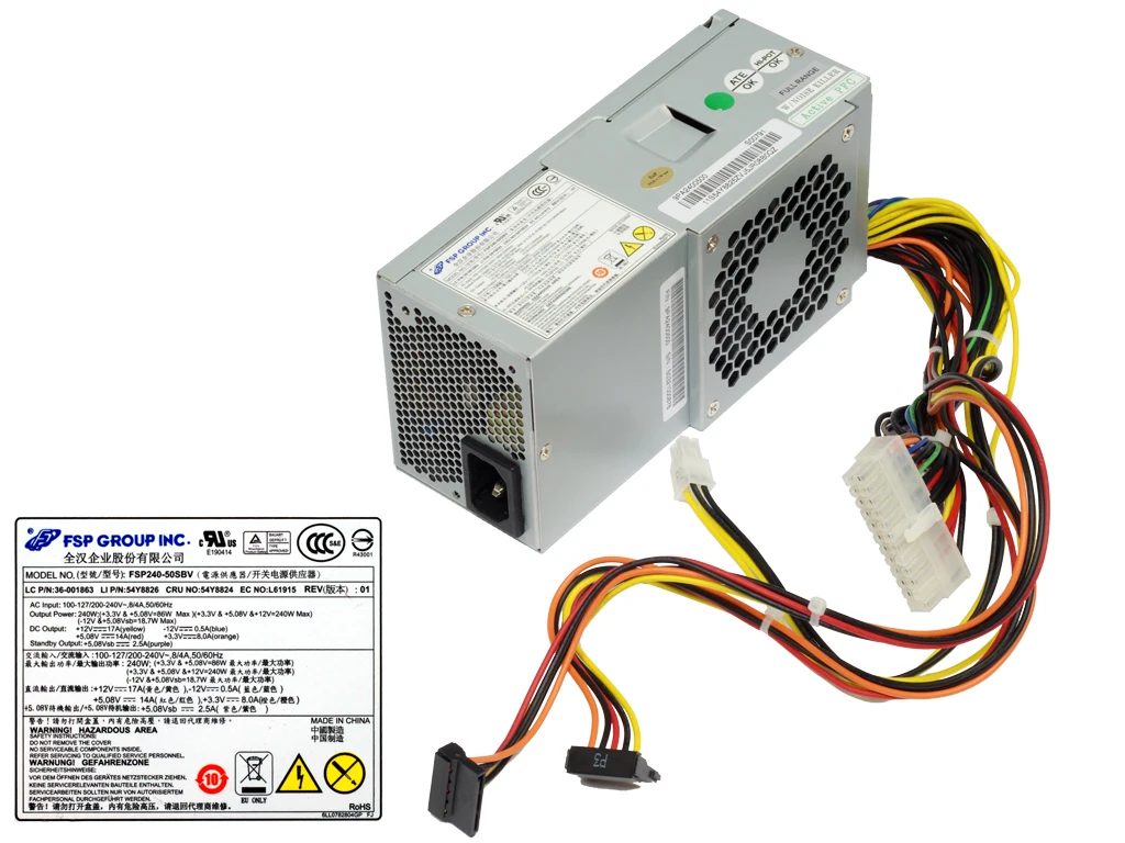 

Блок питания для сервера FSP Group Inc FSP240-50SBV 240 Вт