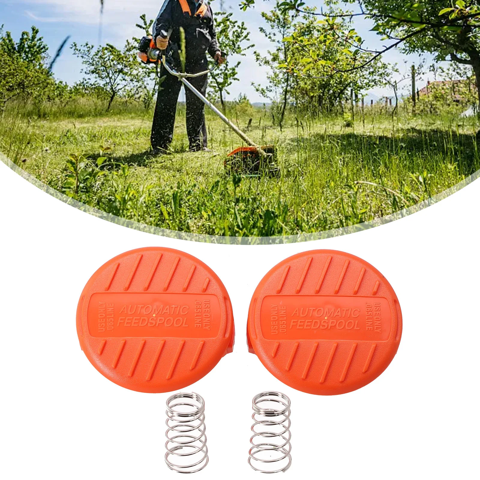 Cover Spool Cap 90624846 Trimmer Accessories Equipment For Black & Decker GH400 GL580 GLC1825 Garden Grass Part