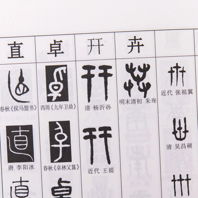 Selo Script Dicionário Chinês Selo Script Escova selo script dicionario chines selo script escova 03