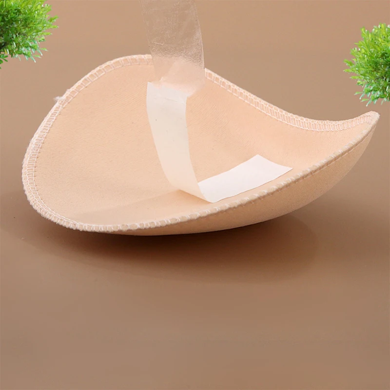 Shoulder Pads 10-40Pair Seam-free Sponge Shoulder Pad For Woman Man Garment Suit Replacement Shoulder Pads Self-Adhesive Sponge Pads