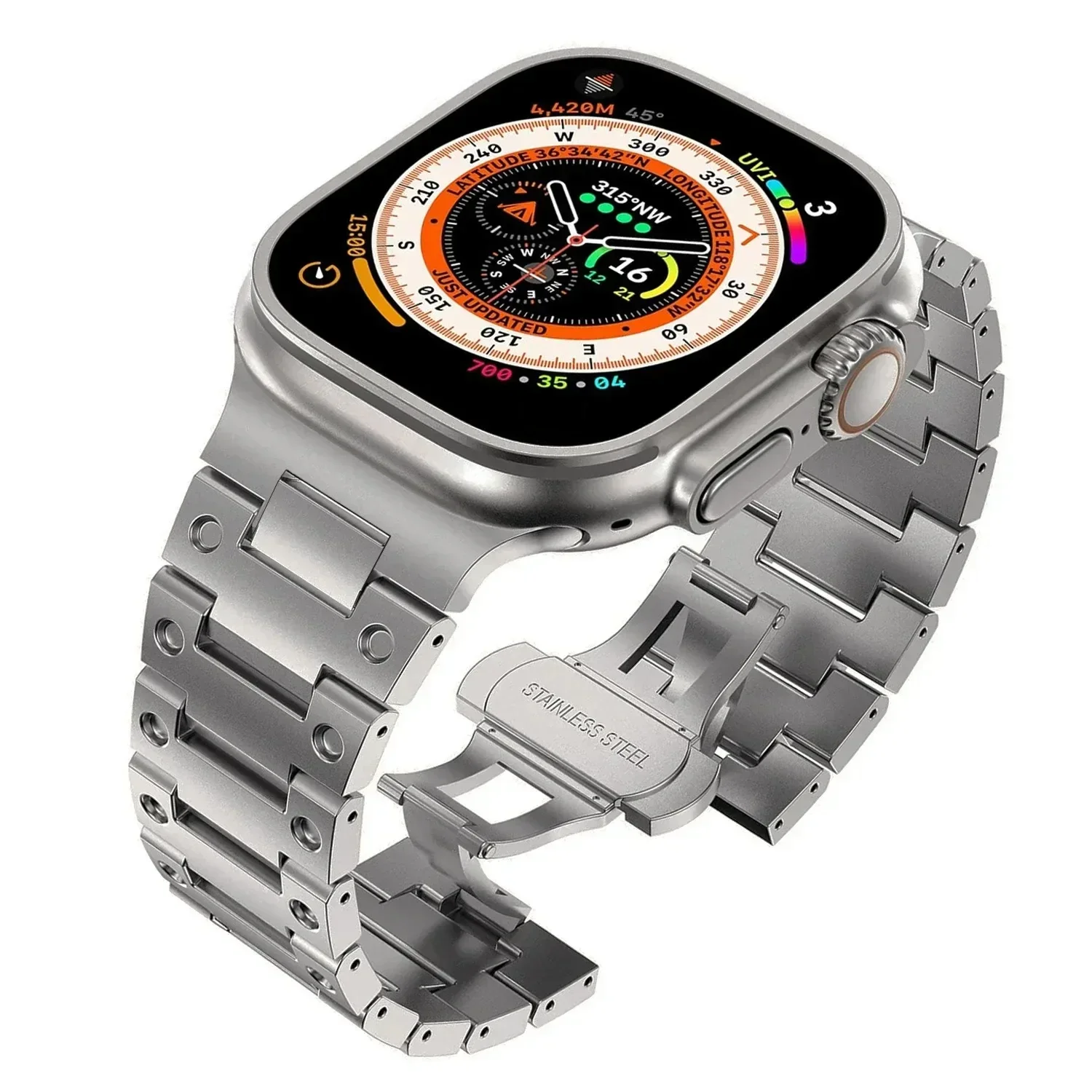 Premium Stainless Steel Link Bracelet