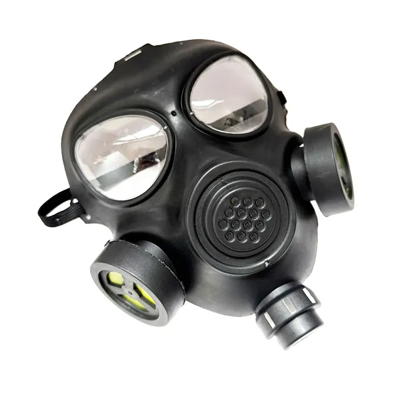 Doppel-Windtrommel-Antibeschlag-Vollgesichts-Gasmaske im Resident-Evil-Stil für Halloween und CS Outdoor Wargame – Detail 5