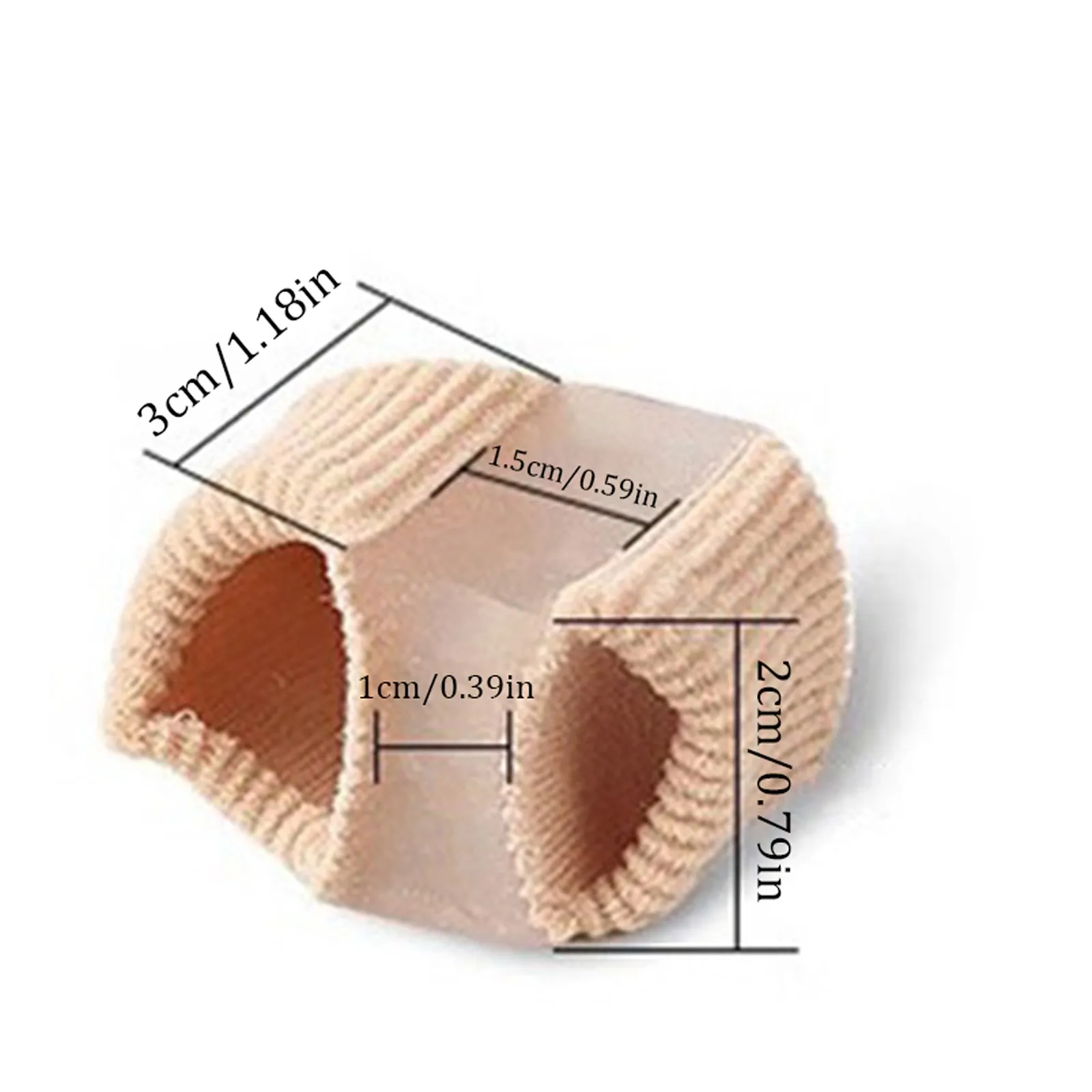 Adult Toe Separator Valgus Silicone Toe Spacer To Improve Thumb Valgus Orthosis for Men And Women Physical correction