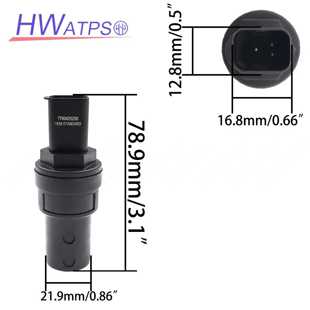 Speed Sensor For Nissan Primastar 2001-2014 Renault Master 1998-2010 Espace 1996-2000 Megane clio7700425250 9160992 4500692