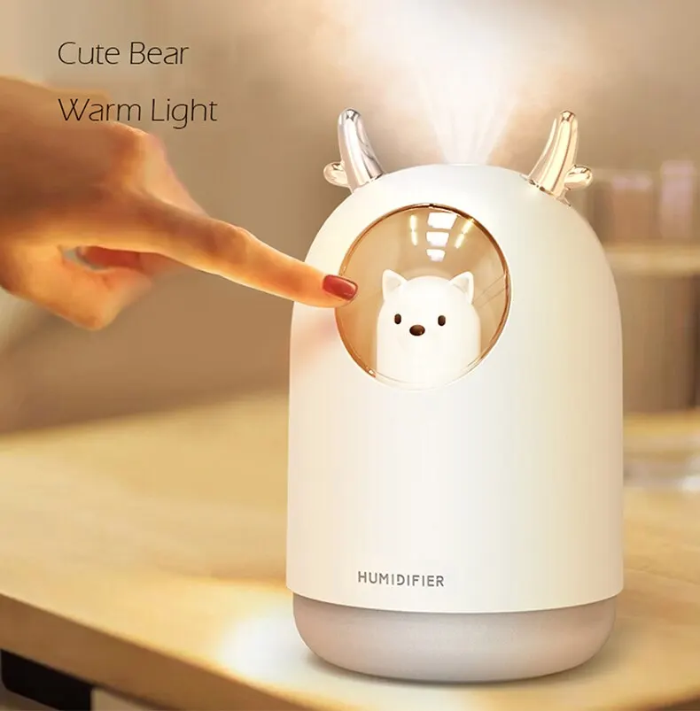 Automatic Spray Car Humidifier Air Purifier Atomization Aroma Diffuser