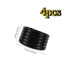 4pcs tennis racket badminton racket grip handle rubber small bundle ring absorbent sweat belt sealing fixing rubber ring 2