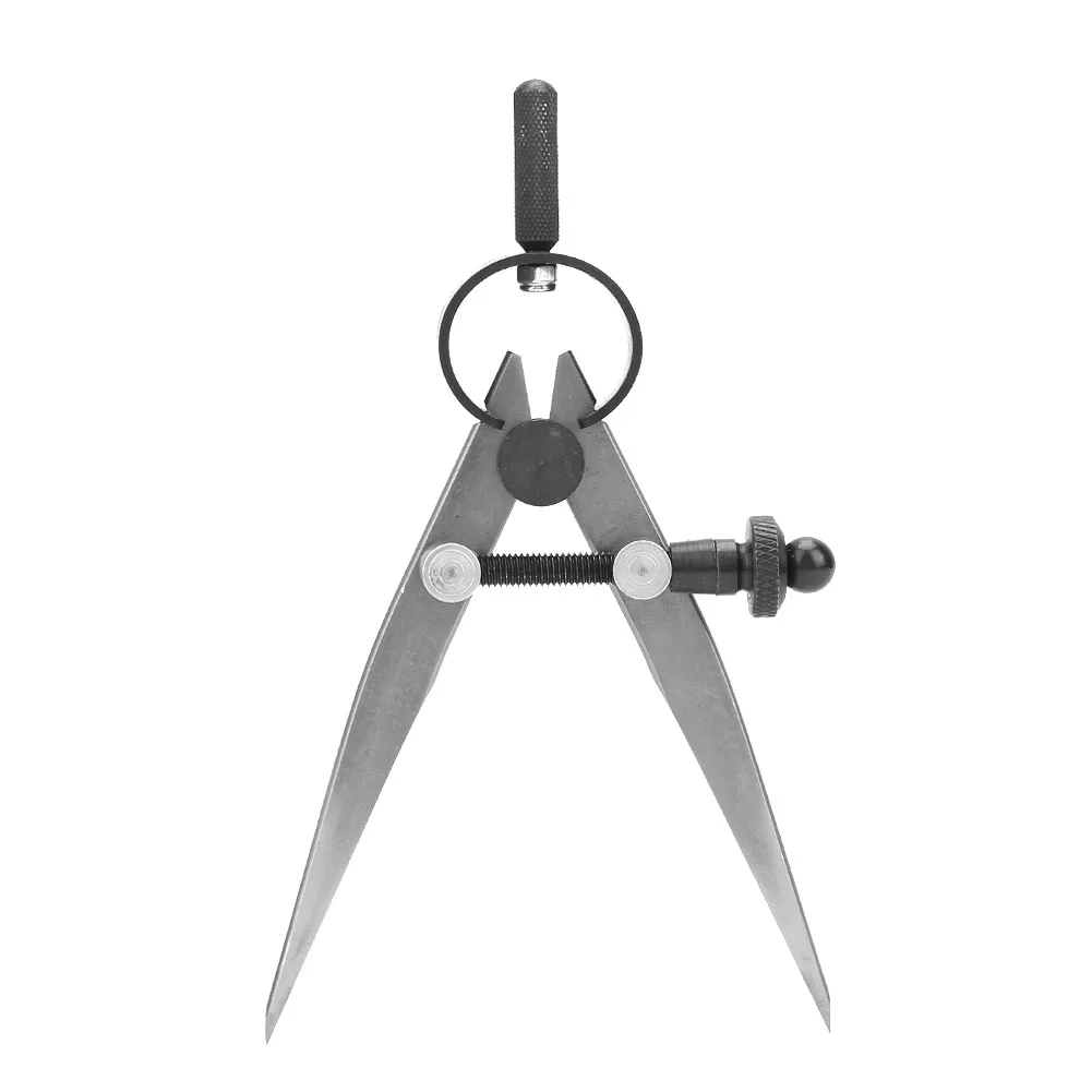 가죽 제품용 윙형 인덱싱 게이지, 45    강철, 스프링 장착 인덱싱 캘리퍼스(경화 다리 포함)