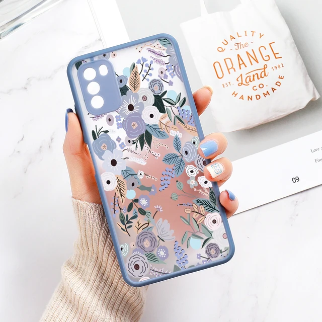 S22 Ultra Case for Samsung A52 Case A12 A51 A32 Flower Cover Samsung S21 Plus S20 FE Galaxy A53 A50 A71 A21S A22 A31 A72 Fundas 4OB74
