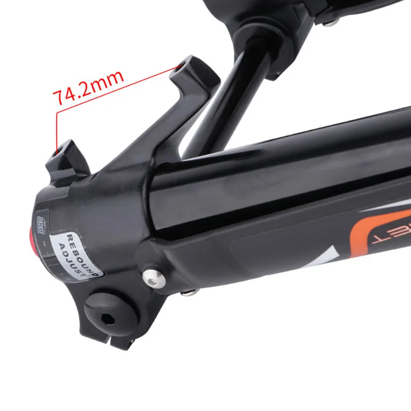 DNM USD-6 USD-6S FAT 26/27.5 Inch Snow Front Fork 15x150MM Mountain Bike Suspension Front Fork 110x15MM USD6 Stroke 160mm