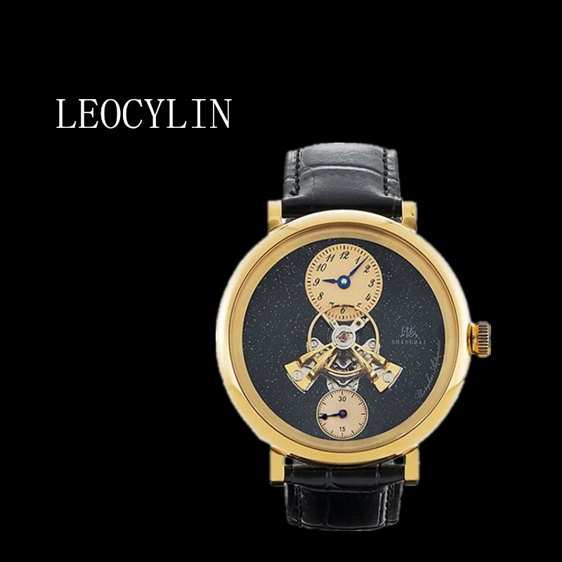 LEOCYLIN shanghai original sapphire Automatic mechanical watch for men fashion 41mm business Wristwatches Relogio Masculino