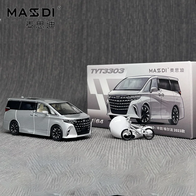 TOYOTA Alphard 2023 ミニカー 1:64 TOYOTA ALPHARD EXECUTIVE LOUNGE & Z - Hobby JAPAN 1/64