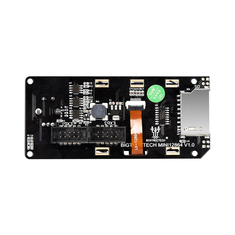 

BTT MINI 12864 V1.0 12864LCD Display Smart Controller 3D Printer Parts Screen Control SKR V1.4 Turbo For VORON 2.4