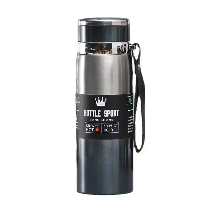 Thermal Water Bottle 1L for Tea Coffee Stainless Steel Thermos